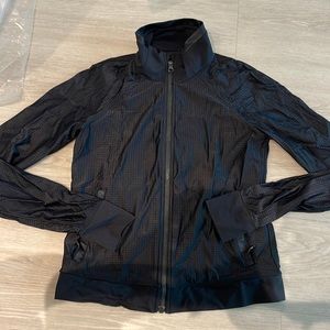 Mesh lululemon zip up jacket